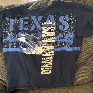 Seaworld Kids' Navy Texas Orca Graphic Tee